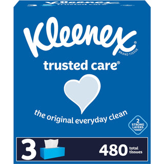 Trusted Care Tissues by Kleenex – Bamboo, White, Model 54303CT