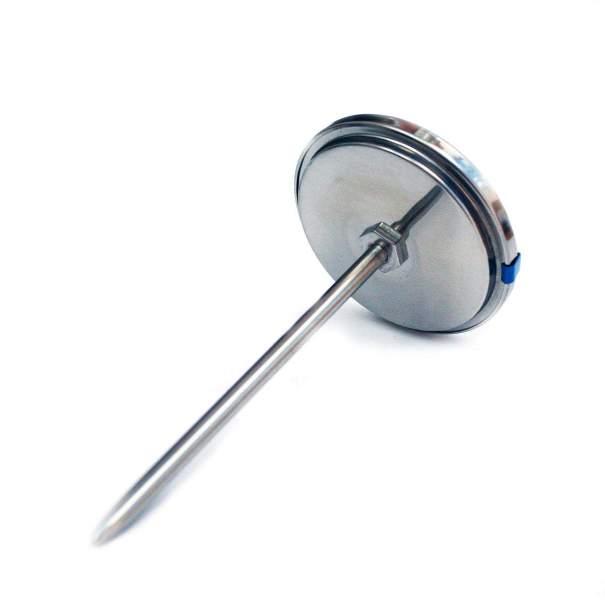 Meat Thermometer Stainless Steel Dial Style by Comark – 4 inch, Silver, Model MT200K