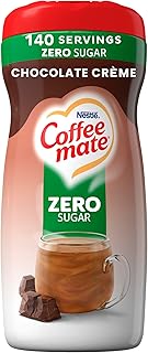 Coffee Mate Chocolate Creme Zero Sugar Powder Creamer, 10.2 Oz