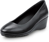 Womens Black Orlando MaxTrax Soft Toe Slip-On SRO Dress Shoe 7.5 M by SR Max – 7.5, Leather, Black, Model SRM555