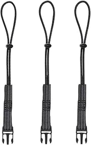 Ergodyne Squids 3103 Detachable Tool Lanyard Loops, 3-Pack, Black, Standard