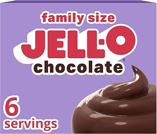 Jell-O Instant Pudding & Pie Filling, Family Size, Chocolate, 5.9 oz