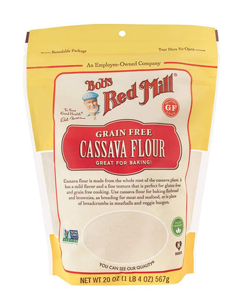 Cassava Flour by Bob's Red Mill – 20 Ounce (Pack of 3)