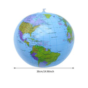 Inflatable 16 Inches PVC Balloon Toy Geography Easy to Read Globe by Chosertory – 40cm, As Shown, Model 57079786136576888