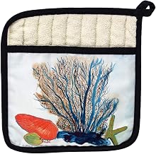 Betsy Drake PT1070 Coral & Shells Pot Holder