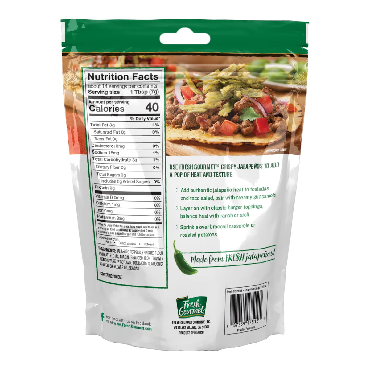 Variety Pack Salad Toppings (Crispy Dillies + Crispy Jalapenos) by Fresh Gourmet – 19.5 Ounce (Variety Pack)