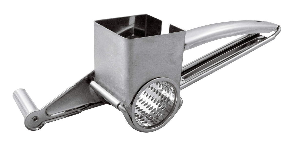 World Cuisine Rotary Grater by PADERNO – One Size, Stainless Steel, Gray, Model A5100020