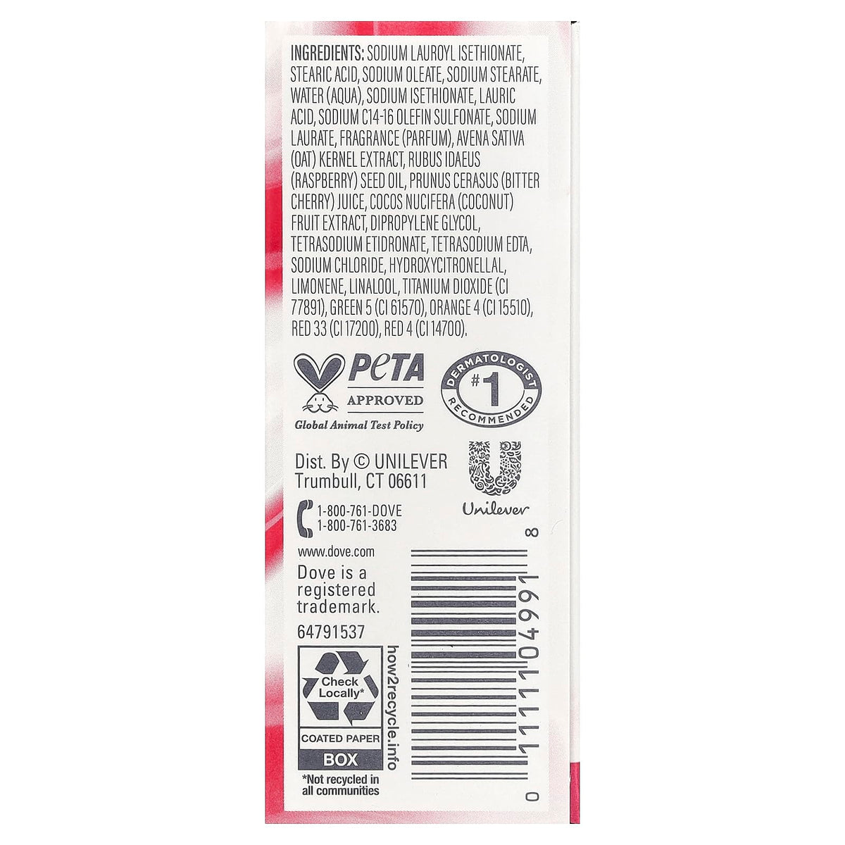 Dove 5 Ounce (Pack of 1) / White / 1 Soaps