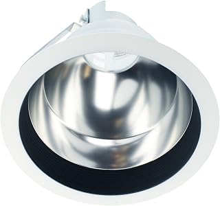 Cooper Lighting 60VBB Recessed Reflector Trim Light Ceiling Mount Vert Clear Refl, White