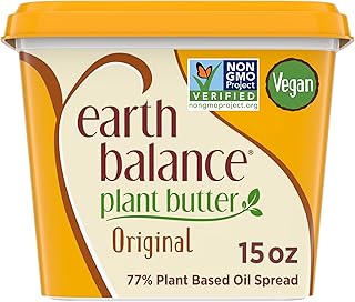 Earth Balance Plant Butter Original Plant Based Oil Spread, 15-oz. Tub
