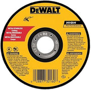 DEWALT DW8063 5-Inch by .045-Inch by 7/8-Inch A60T Abrasive Metal/INOX Cutting Wheel
