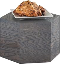 CAL-MIL 435-8-83 Ashwood Hexagon Riser, 8"