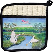 Betsy Drake PT1105 Marsh Wings Pot Holder