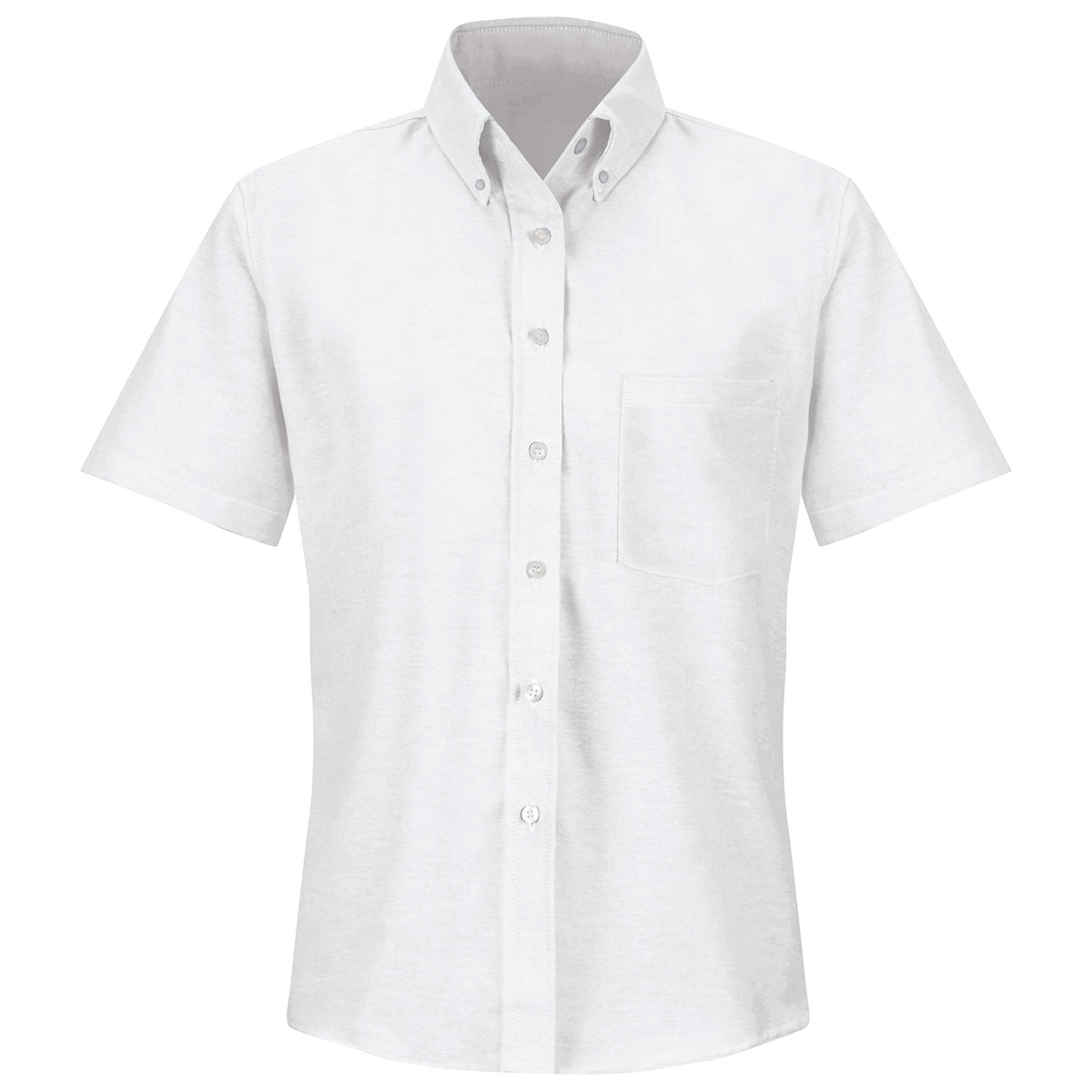 Red Kap 18 / White / Executive Oxford Shirt Button-Down Shirts