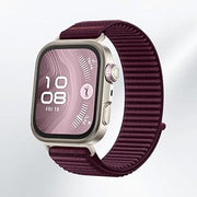 Compatible with Huawei Fit3/Fit4/Fit4 Pro series fabric straps, made of nylon, featuring a dynamic lug system, providing a comfortable and snug fit, and lightweight portability.