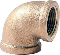 1" Brass 90 Degree Elbow, FNPT, 125 PSI