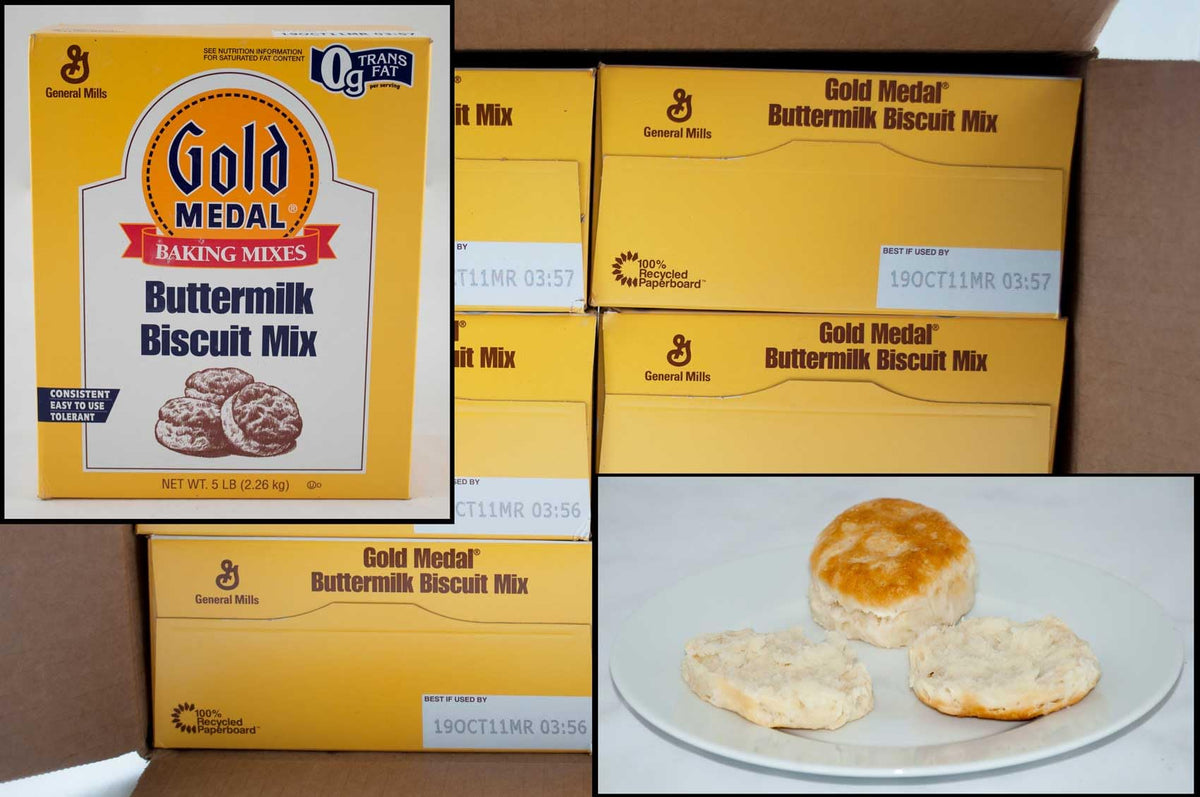 Gold Medal Biscuit Mix 6 Case 5 Pound by General Mills – 5 Pound (Pack of 6), Pack of 6