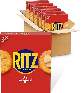 Ritz Original Crackers, Snacks for Kids and Adults, 6 Boxes