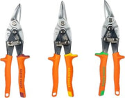 KLEIN TOOLS 120AVSKIT Aviation Snip Set, Left, Right, Straight Cut, Metal Shears with Forged Steel Blade, 3-Piece