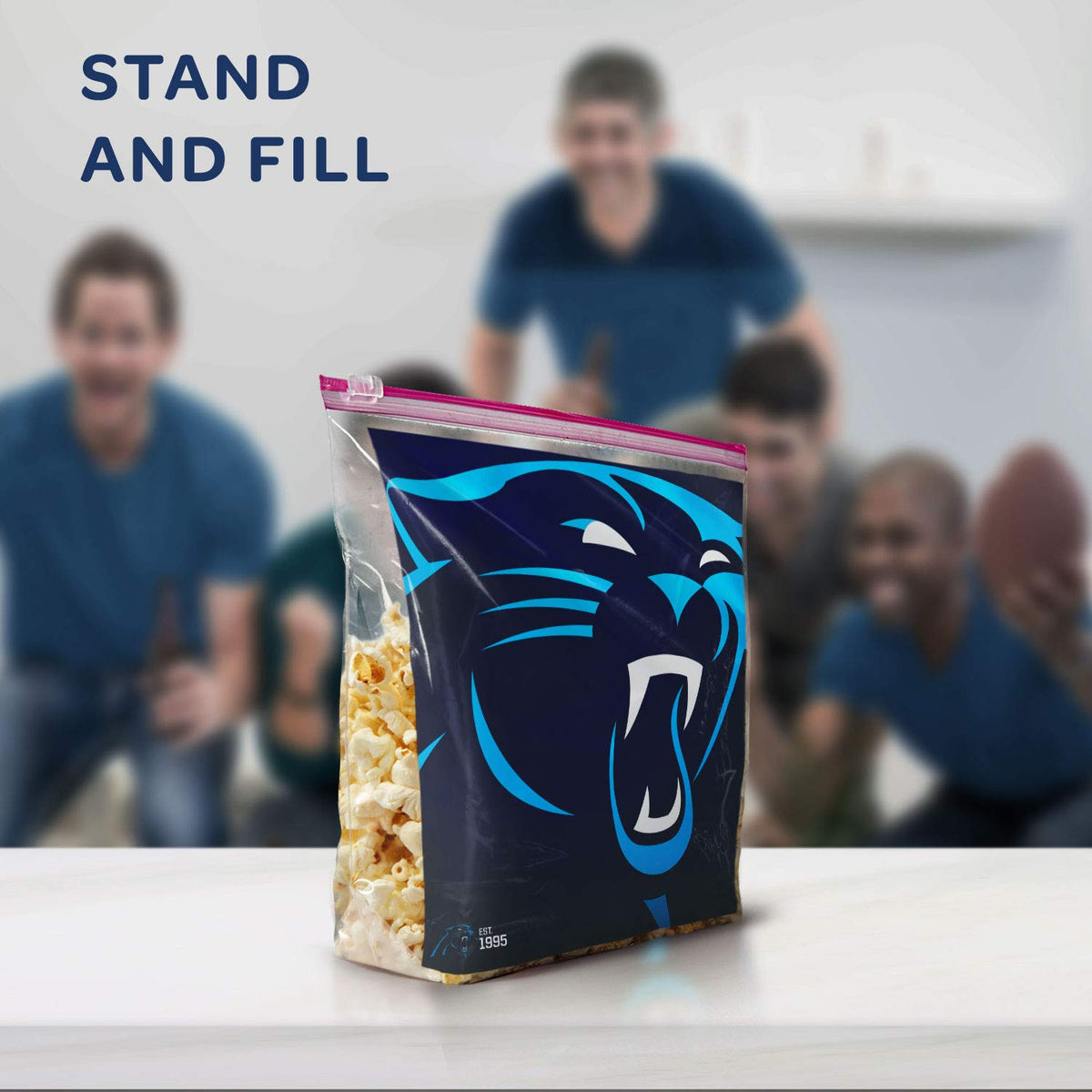 Ziploc Carolina Panthers / 20 Count (Pack of 1) / 20.0 gallons Categories