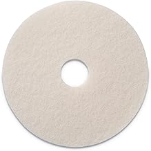 Global Industrial 17" White Polishing Pad, 5/Case, 401217