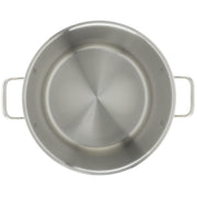 Winco 33.8 Quarts / Pot With Cover / Silver Stockpots