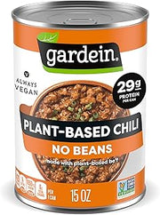 gardein Plant-based Chili No Beans, Vegan, 15 oz