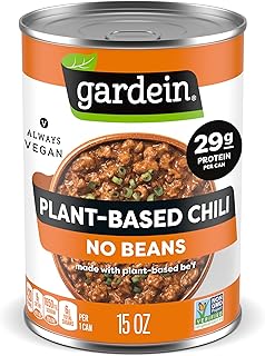 gardein Plant-based Chili No Beans, Vegan, 15 oz