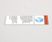 BKI N0160 Decal, Warning Before Using This Machine