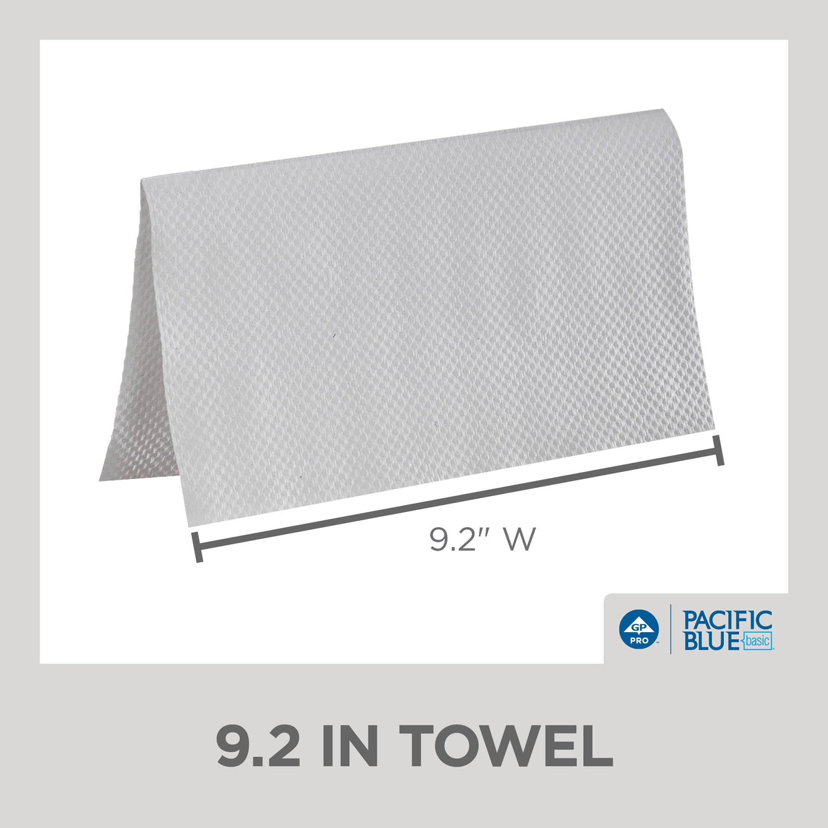 Pacific Blue Basic S-Fold Recycled Paper Towels (Previously Branded Envision) by GP PRO (Georgia-Pacific) – 250 Count (Pack of 16), Paper, White, Pack of 16, Model 20904