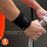 ProFlex 405 Wrist Wrap Support by Ergodyne – One Size, Nylon, Black, Model 72104