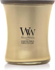 WoodWick Scented Candle with Crackling Wick | Sparkling Pomelo Medium Hourglass Candle | Long Burning Candles: Up to 60 Hours | Perfect Gifts for Women
