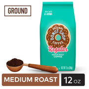 Coffee, Regular, Medium Roast, Ground Coffee, 12 oz Bag by The Original Donut Shop – 12 Ounce (Pack of 1)