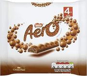Aero Milk Bubbly Bar Multipack 4 x 27g - Pack of 6