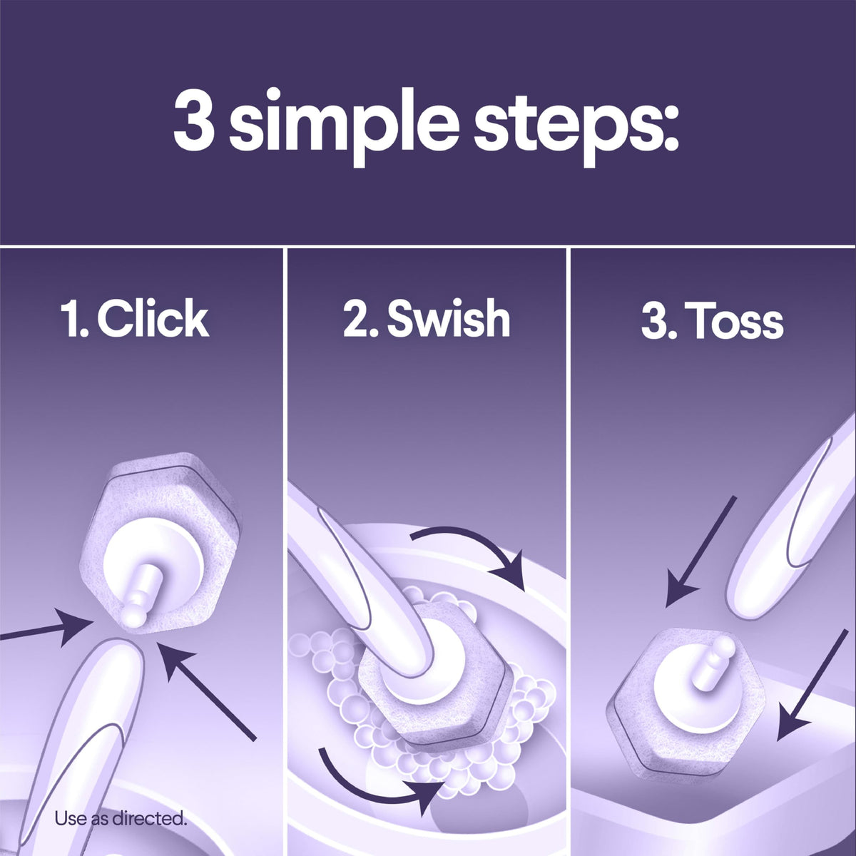 Clorox Lavender and Jasmine / 10 Count (Pack of 6) / light blue Toilet Cleaners