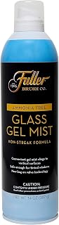 Fuller Brush Glass Gel Mist Spray – 14 oz Glass Cleaner for Windows, Mirrors and Plexiglass – Streak-Free Formula Safe for Tinted & Vertical Surfaces (Pack of 1)