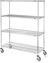 Metro Super Erecta Trucks with Wire Shelves, 72" W x 18" D x 79" H