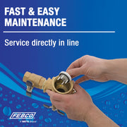 765 Bronze Pressure Vacuum Breaker Backflow Preventer 2" Inlet by Febco – 2 Inch, Bronze, Model T765HBV