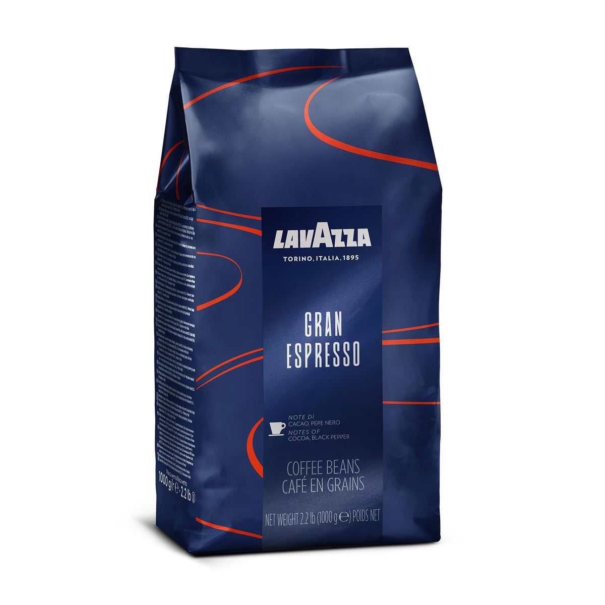 Lavazza Gran Espresso / 35.2 Ounce (Pack of 1) / Blue Roasted Coffee Beans