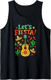 Let's Fiesta! - Mexican Party Fun Tank Top