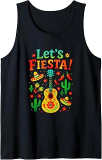 Let's Fiesta! - Mexican Party Fun Tank Top