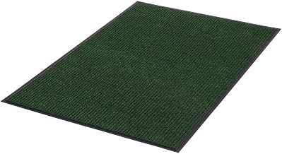 Apache Mills Deep Cleaning Ribbed Entrance Mat, Green, 36 x 60
