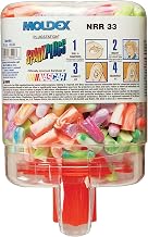 Moldex PlugStation Uncorded Earplug Dispensers, Assorted, 33 dB, 250/Box (6644)