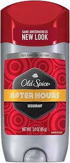 Old Spice Red Zone Deodorant Solid, After Hours 3 oz (Pack of 10)