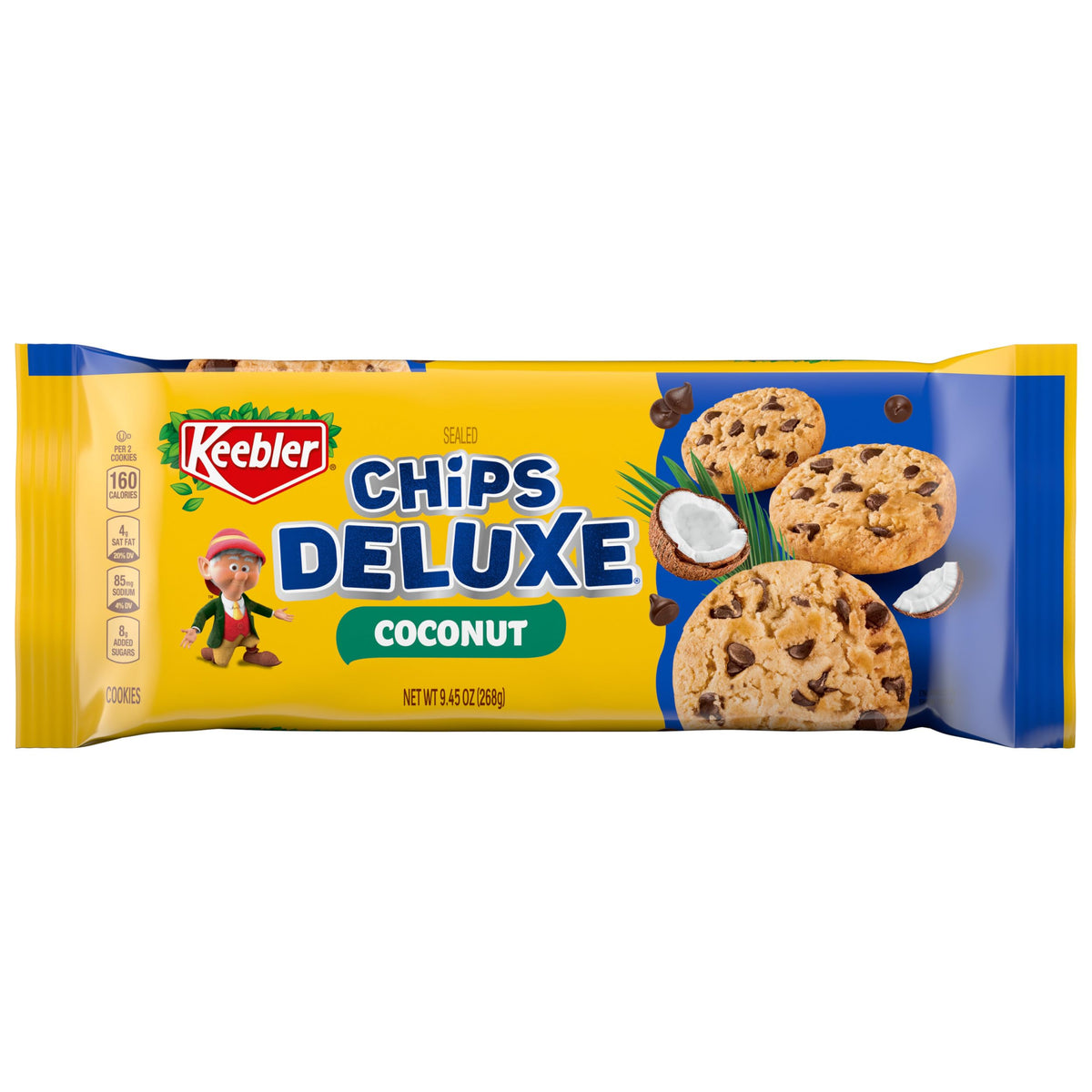 Chips Deluxe Coconut by Keebler – 9.45 Ounce (Pack of 1), Brown, Model 00027800076585