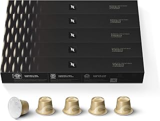 Nespresso Original, Vaniglia, Medium Roast, 50-Count Espresso Coffee Pods
