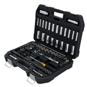 DEWALT NEW 84 Piece Set / STANDARD / Black, Yellow Drive Socket Sets