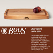 CB Series Rectangular Wooden Maple Cutting Board 20”x14” by John Boos – 20"L x 14"W, Wood, Maple, Model CB1050-1M2014150