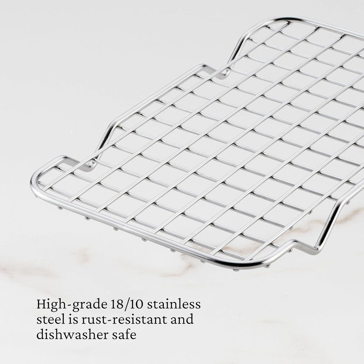 OvenBond Provisions Mini Eighth Sheet Pan & Rack Set by Hestan – Mini-Eighth – 6x9 inch, Stainless Steel, Multicolor, Model 54317