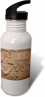 Pharaoh relief, Chapel for Amun-Min, Temple of Luxor. Egypt-AF14 PRI0049 - Prisma 21 oz Sports Water Bottle